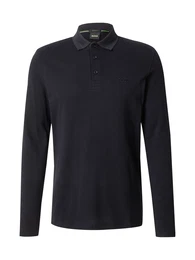Poloshirt 'Plisy' schwarz