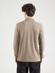 BOSS Poloshirt 'Plisy' dunkelbeige