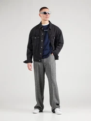 GUESS JEANS T-Shirt marine/weiß