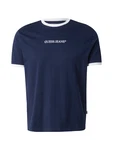 GUESS JEANS T-Shirt marine/weiß