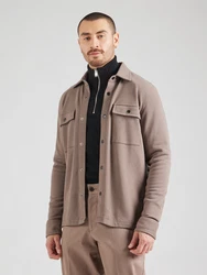 SELECTED HOMME Übergangsjacke 'SLHJackie' dunkelbraun