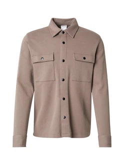SELECTED HOMME Übergangsjacke 'SLHJackie' dunkelbraun