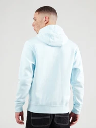 Nike Sportswear Sweatshirt 'Club Fleece' hellblau/weiß