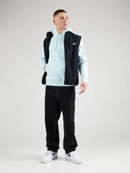 Nike Sportswear Sweatshirt 'Club Fleece' hellblau/weiß