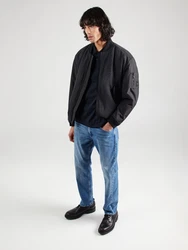 BOSS Poloshirt Pe_Interlock mit Polokragen dunkelblau