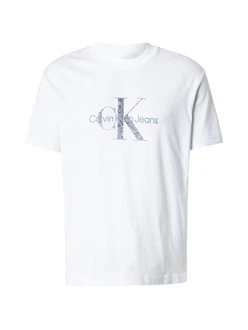 Calvin Klein Jeans T-Shirt rauchblau/grau/schwarz/weiß