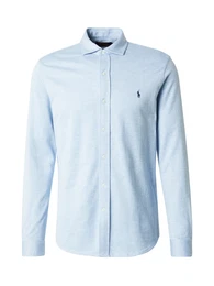 Hemd hellblau / wei