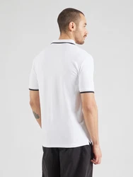 SELECTED HOMME Poloshirt SLHAtlas beige / navy / weiß