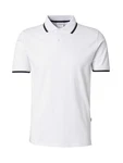 SELECTED HOMME Poloshirt SLHAtlas beige / navy / weiß SELECTED HOMME Poloshirt SLHAtlas beige / navy / weiß