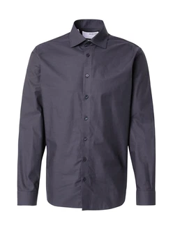 SELECTED HOMME Hemd SLHETHAN schwarz