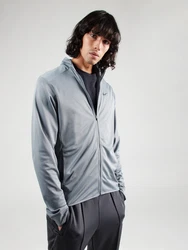 NIKE Sportsweatjacke 'TOTALITY' basaltgrau/schwarz