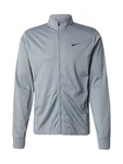 NIKE Sportsweatjacke 'TOTALITY' basaltgrau/schwarz
