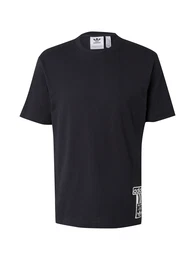T-Shirt 'ADIBREAK' schwarz / wei