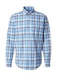 FYNCH-HATTON Hemd Classic nachtblau/royalblau/hellblau/offwhite