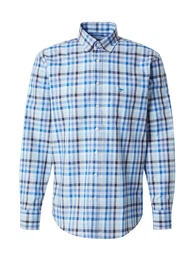Hemd 'Classic' nachtblau / royalblau / hellblau / offwhite