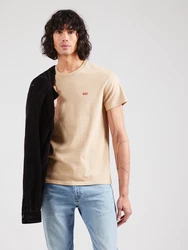 LEVI'S T-Shirt Original Housemark Tee hellbraun