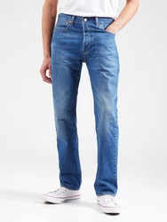 LEVI'S Jeans '501' '502 Taper' blau