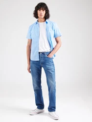 LEVI'S Hemd 'BATTERY' himmelblau
