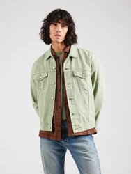 Levi's Herren The Trucker Jacket Jeansjacke hellgrün