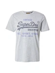 Superdry T-Shirt VL Heritage Relaxed Tee grau/college grau marl