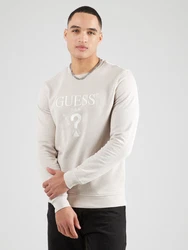 GUESS Sweatshirt BEAU hellgrau