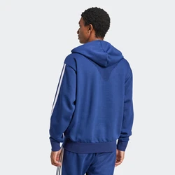 adidas Sportswear Sweatshirt 3S FL FZ HD blau/weiß