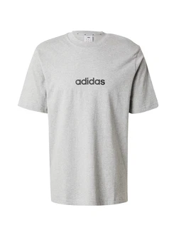 ADIDAS ORIGINALS T-Shirt 'Essentials' grau/schwarz