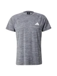 ADIDAS PERFORMANCE Funktionsshirt GYM+ grau/weiß