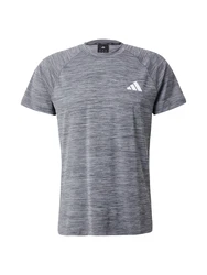ADIDAS PERFORMANCE Funktionsshirt GYM+ grau/weiß