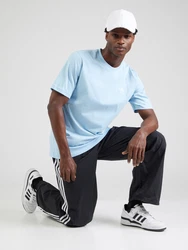 adidas Originals T-Shirt Trefoil Essentials hellblau/weiß