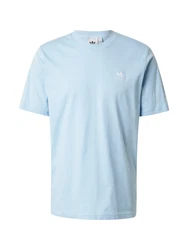 adidas Originals T-Shirt Trefoil Essentials hellblau/weiß