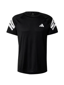 ADIDAS PERFORMANCE Funktionsshirt 'Gym+' schwarz/weiß