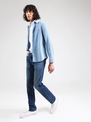 LEVI'S Hemd 'Battery' hellblau
