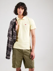 LEVI'S Poloshirt 'Housemark' hellgelb