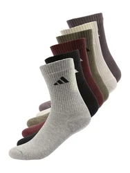 ADIDAS PERFORMANCE Sportsocken hellgrau/khaki/lila/bordeaux/schwarz/wollweiß