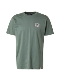 T-Shirt 'Garden Gnome' grn / schwarz / wei