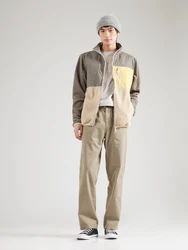 Iriedaily Fleecejacke 'Auf Deck' beige/pastellgelb/grau/grün