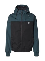 bergangsjacke 'Segelprofi 2.0' petrol / schwarz