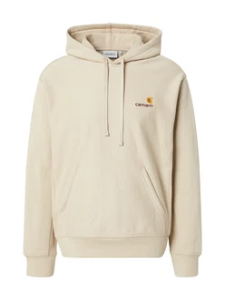 Carhartt WIP Sweatshirt 'American Script' hellbeige