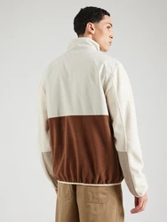 Iriedaily Fleecejacke 'Auf Deck' ecru/dunkelbeige/braun