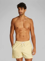 Calvin Klein Swimwear Badeshorts MEDIUM DRAWSTRING khaki/weiß