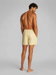 Calvin Klein Swimwear Badeshorts MEDIUM DRAWSTRING khaki/weiß