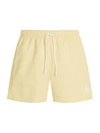 Calvin Klein Swimwear Badeshorts MEDIUM DRAWSTRING khaki/weiß