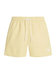 Badeshorts khaki / wei