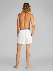 Calvin Klein Swimwear Badeshorts MEDIUM DOUBLE WB schwarz/weiß