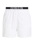 Calvin Klein Swimwear Badeshorts MEDIUM DOUBLE WB schwarz/weiß