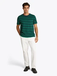 TOMMY HILFIGER T-Shirt 'Essential' dunkelblau / jade