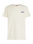 TOMMY HILFIGER T-Shirt 'SUMMER PHOTO' marineblau/azurblau/braun/pastellgelb/rot