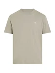 Calvin Klein Jeans T-Shirt taupe/weiß