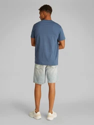 Calvin Klein Jeans T-Shirt rauchblau/gelb